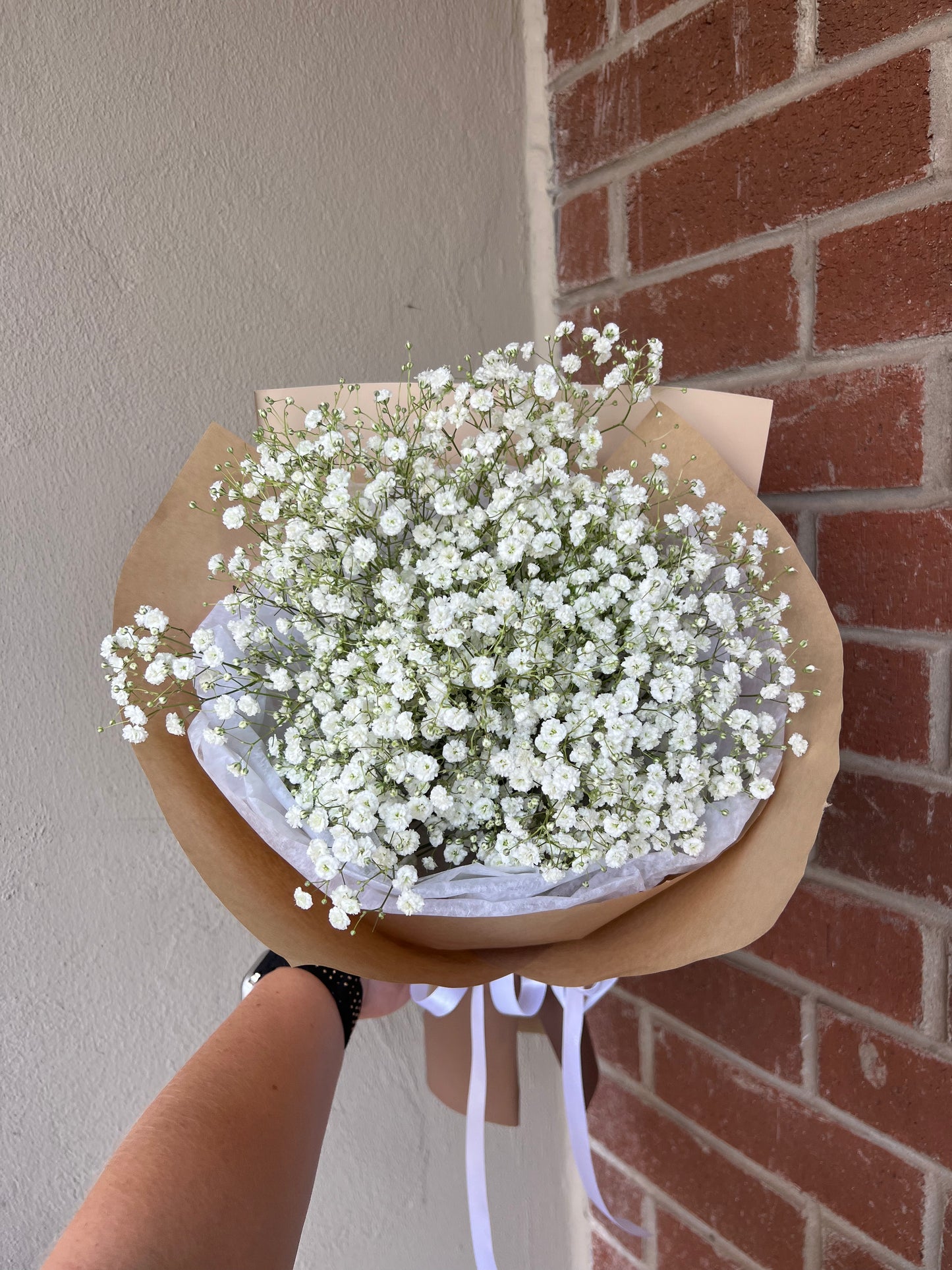 White Baby's-breath Bouquet