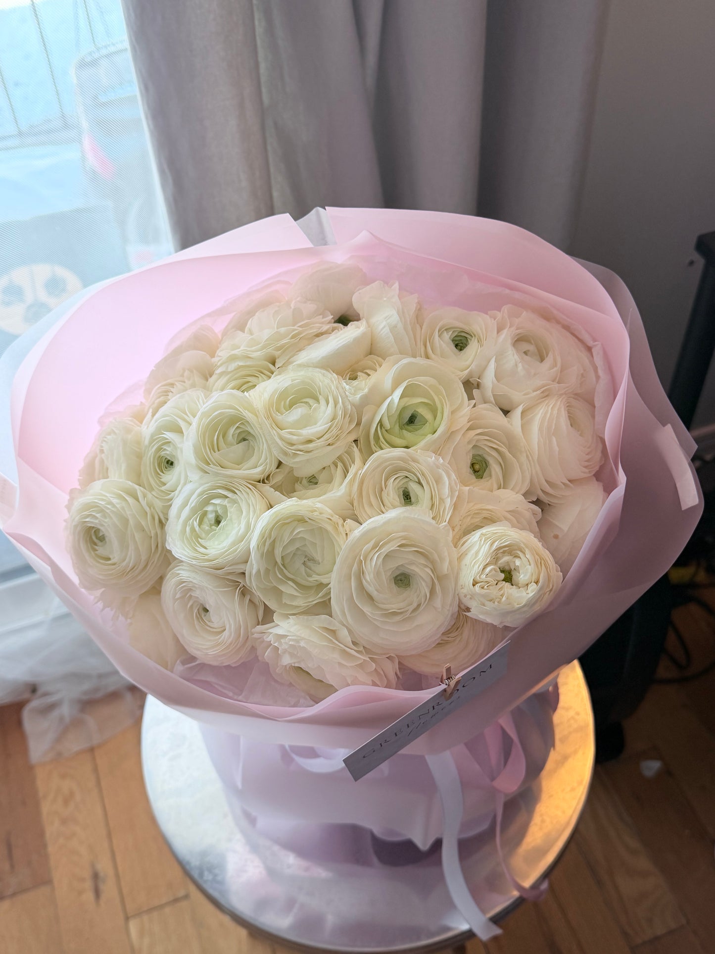 White Ranunculus Bouquet