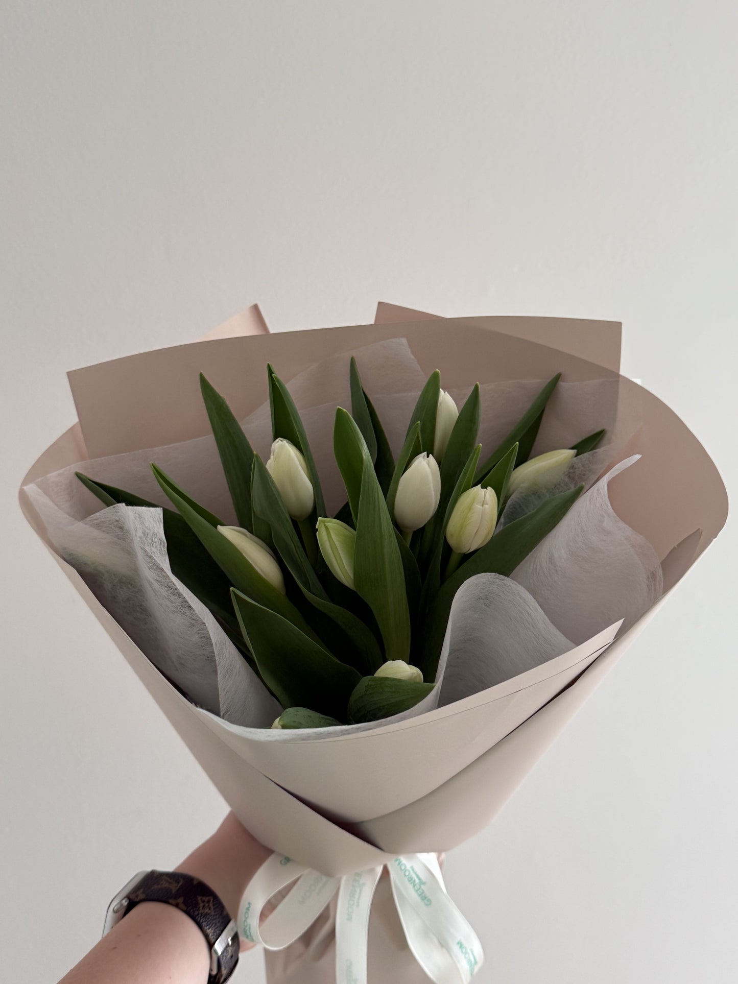 White Tulips Bouquet