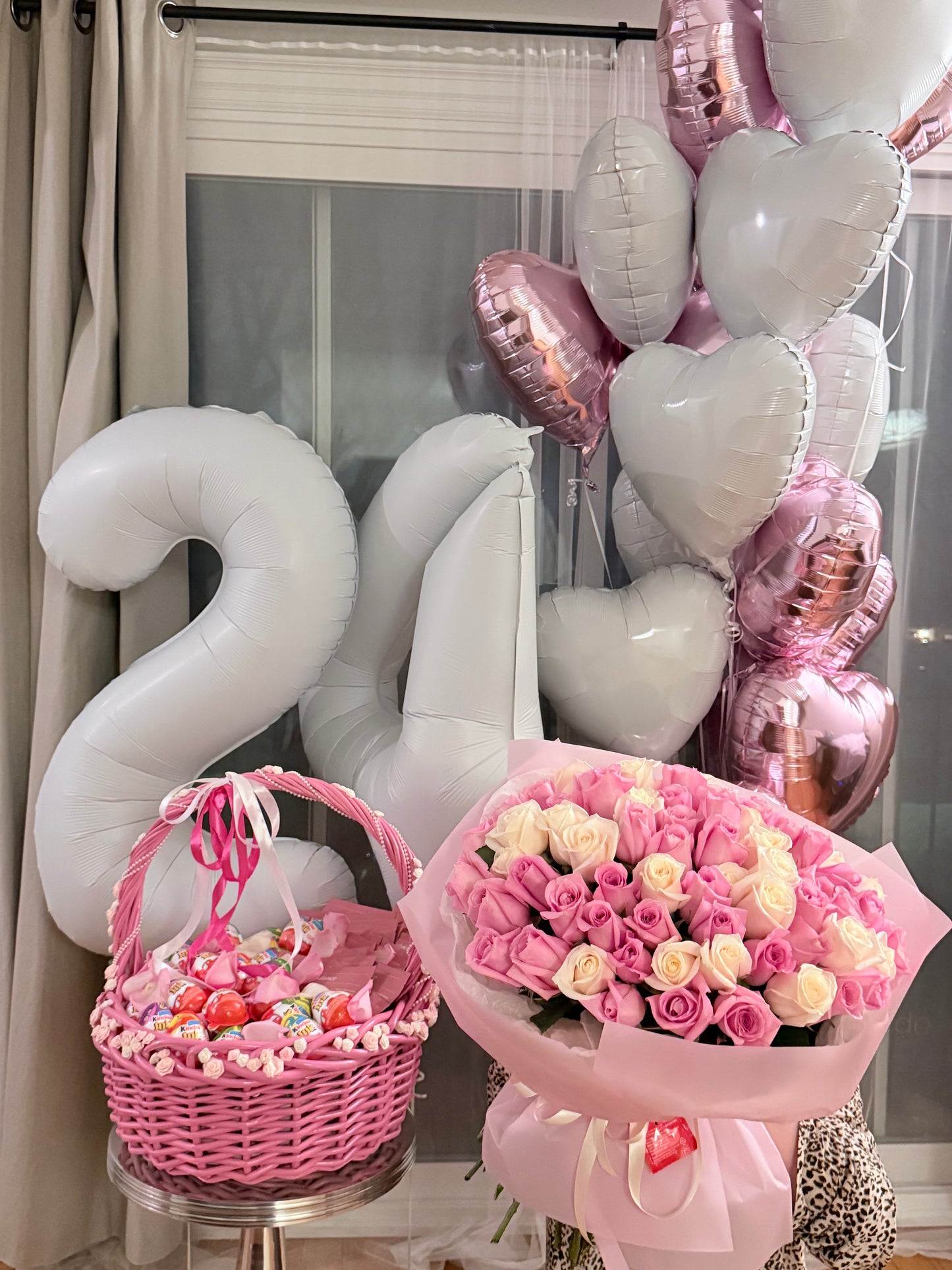 Custom Birthday Flower Set