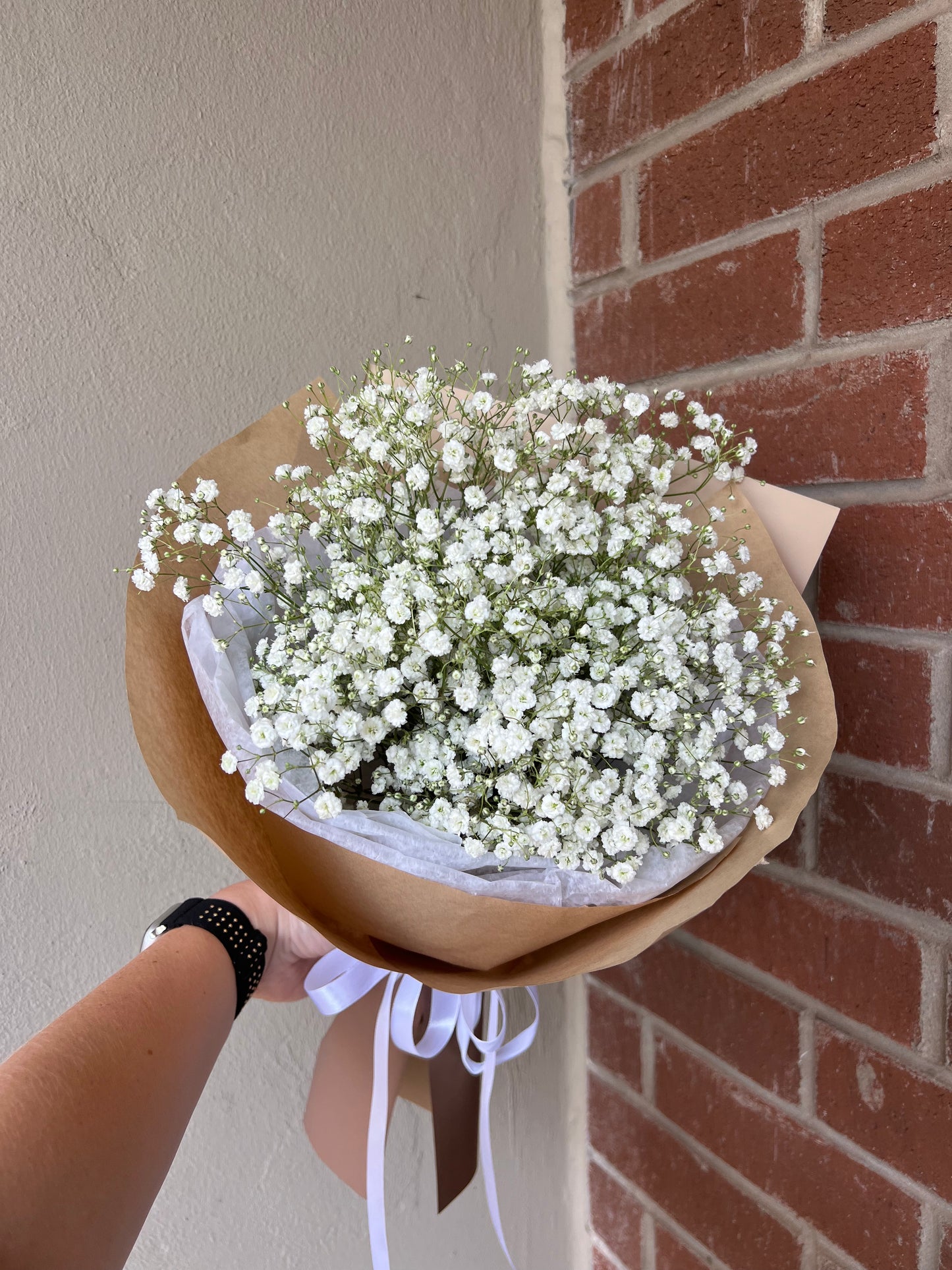White Baby's-breath Bouquet