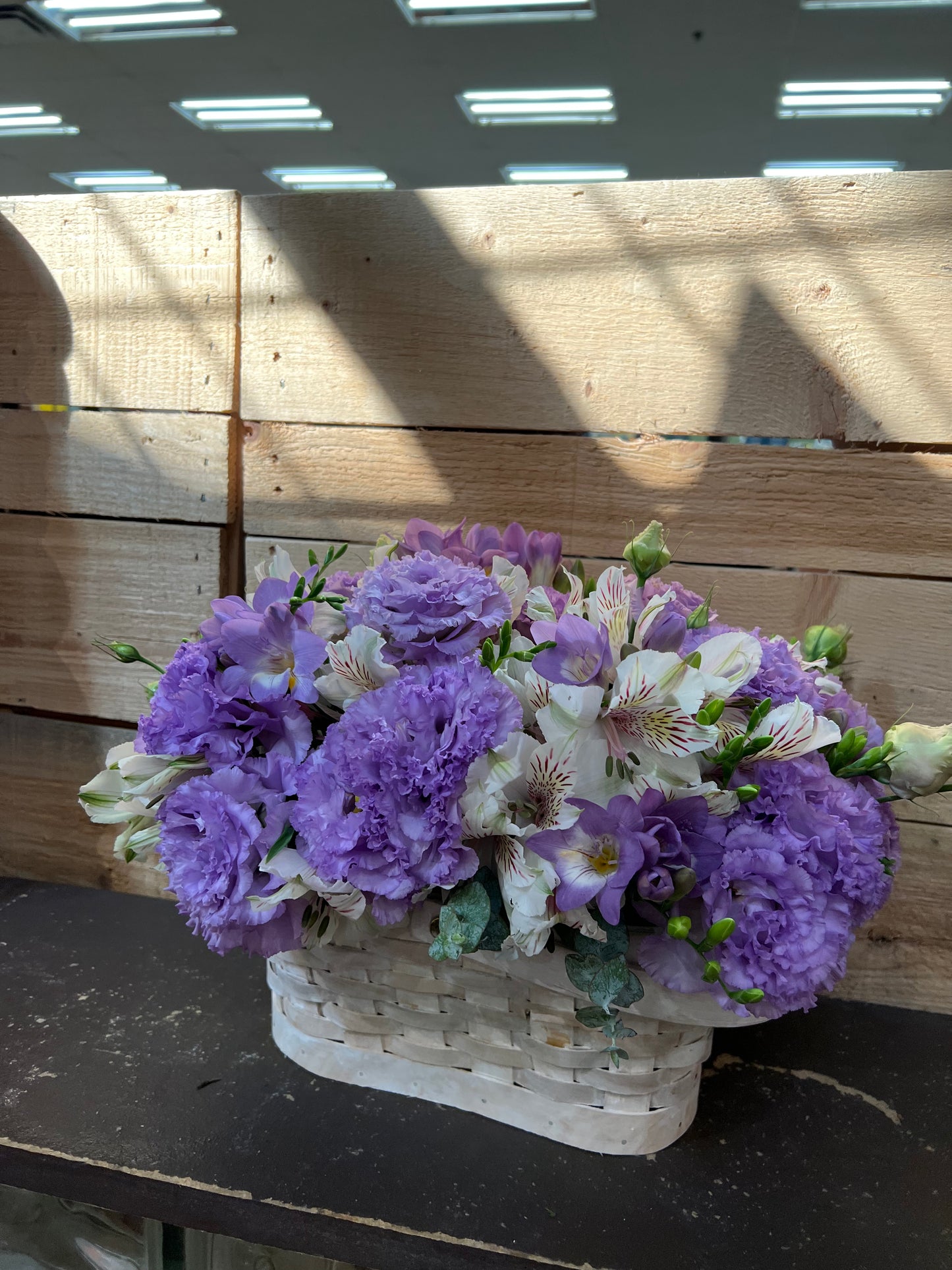 Royal Lavender Basket