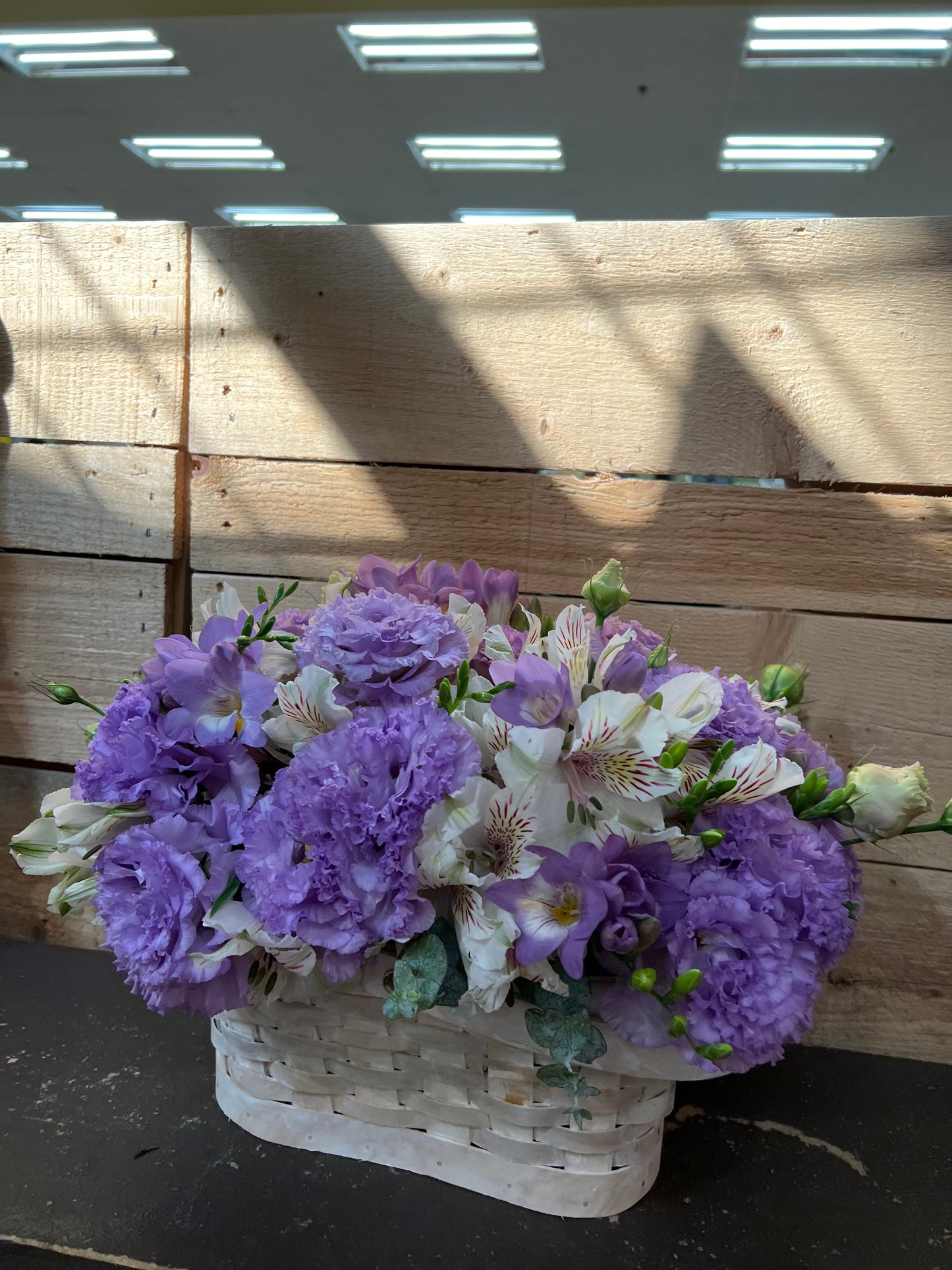 Royal Lavender Basket