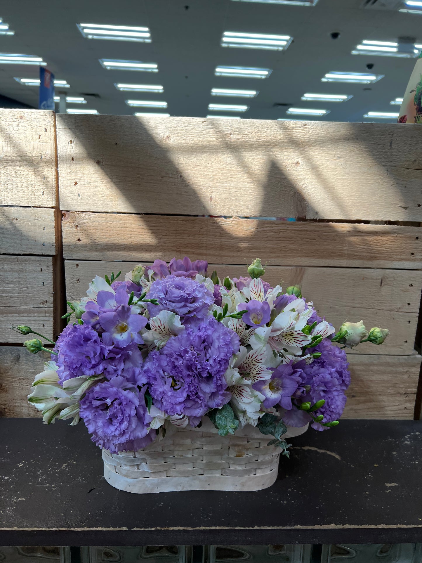 Royal Lavender Basket