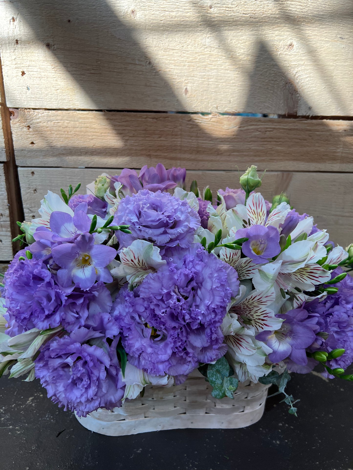 Royal Lavender Basket