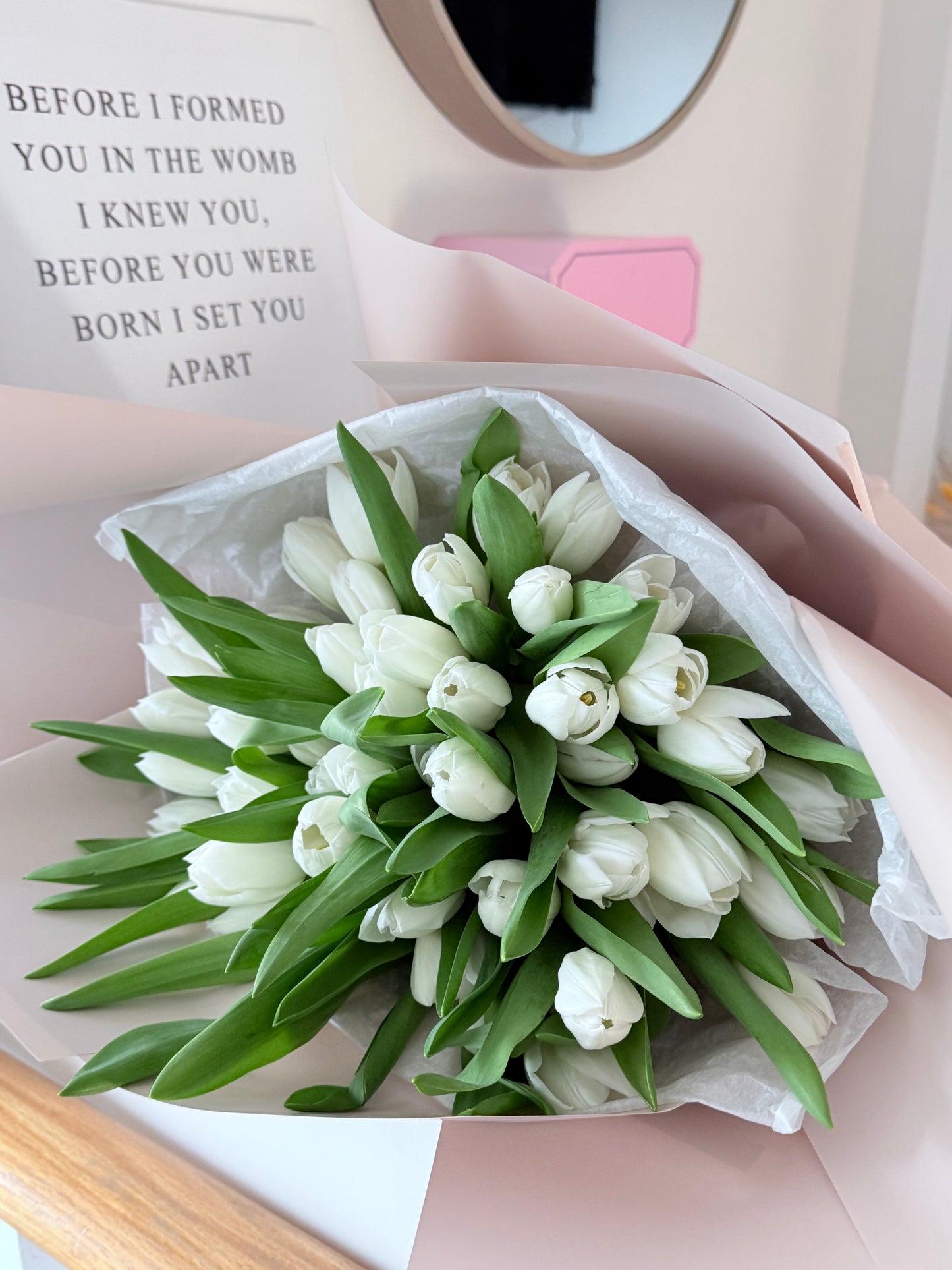 White Tulips