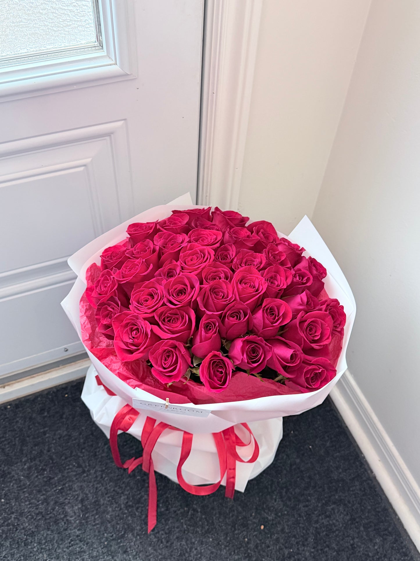 Hot Red Roses