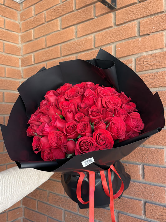 50 Red Roses
