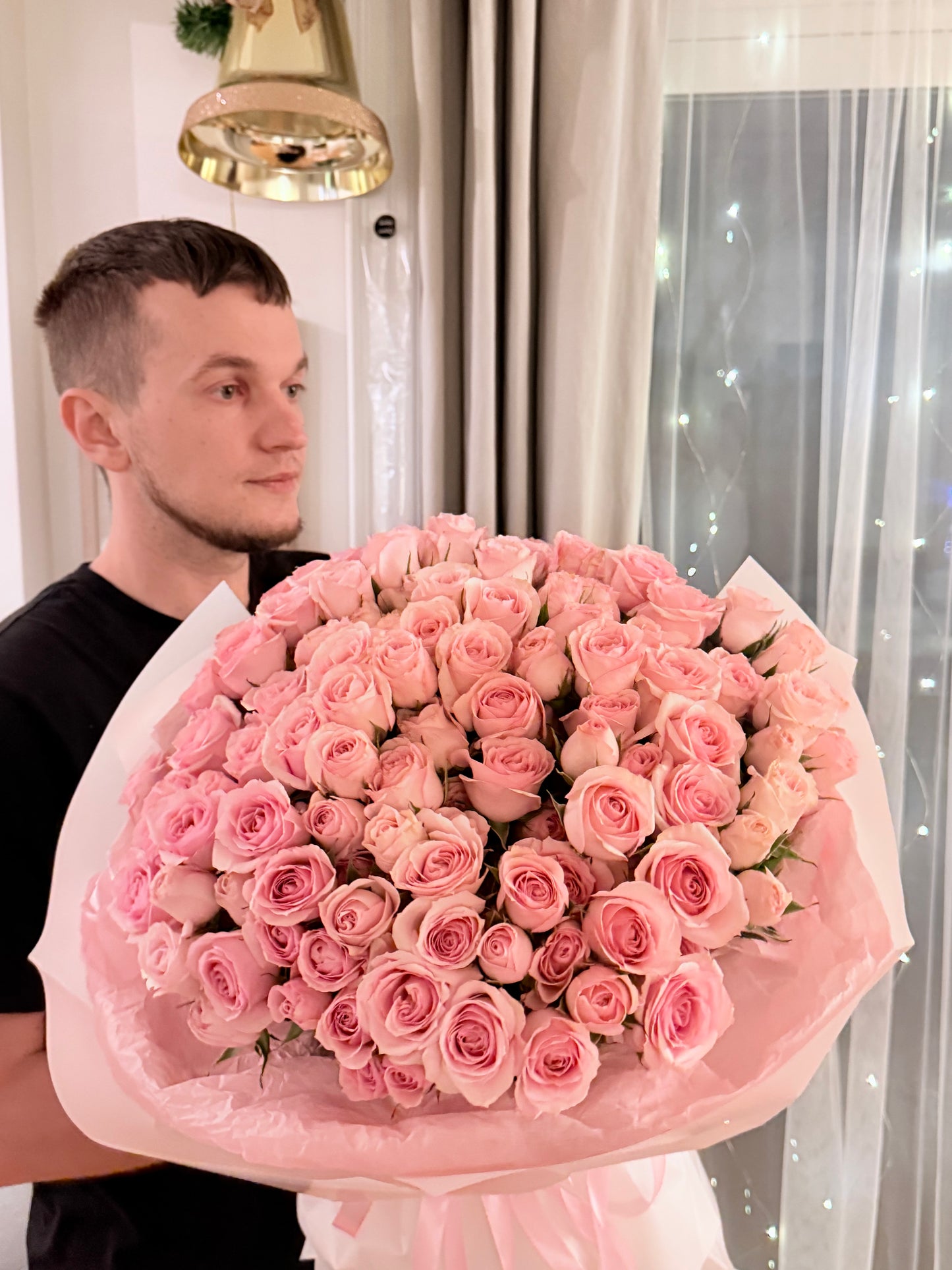 Pink Spray Roses