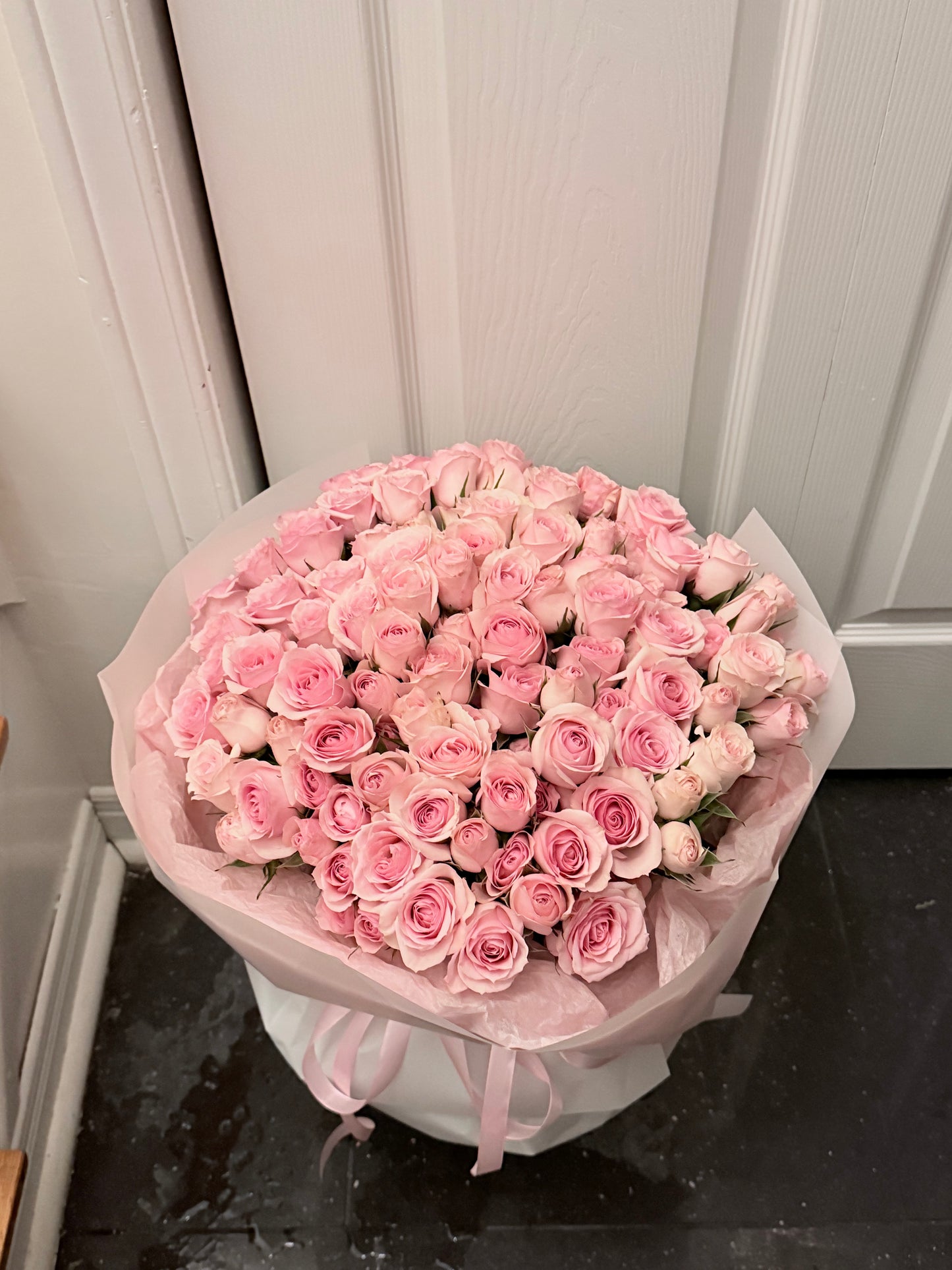 Pink Spray Roses