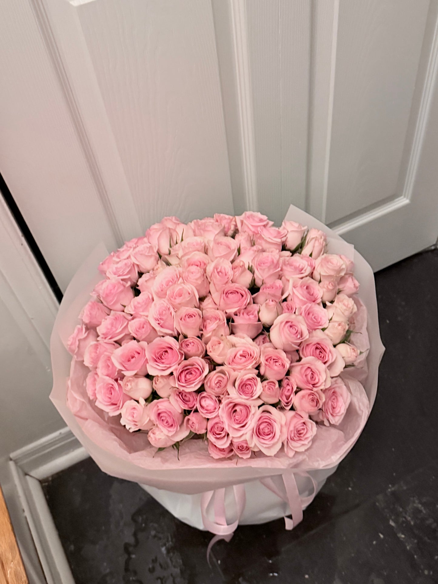 Pink Spray Roses