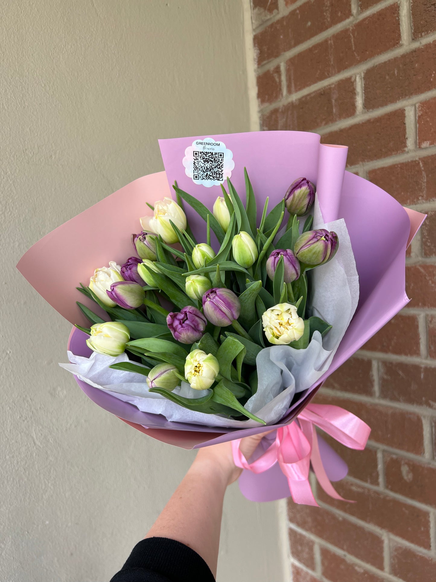 Lavender Peony Style Tulips