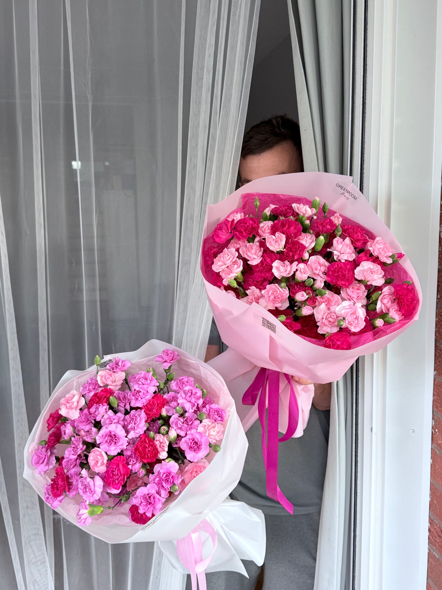 Mixed Pink Carnations