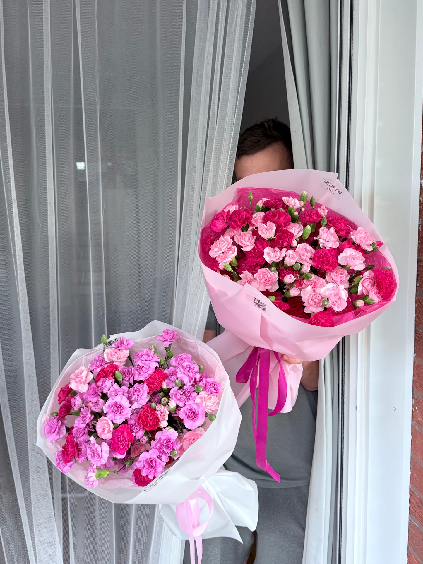 Mixed Pink Carnations