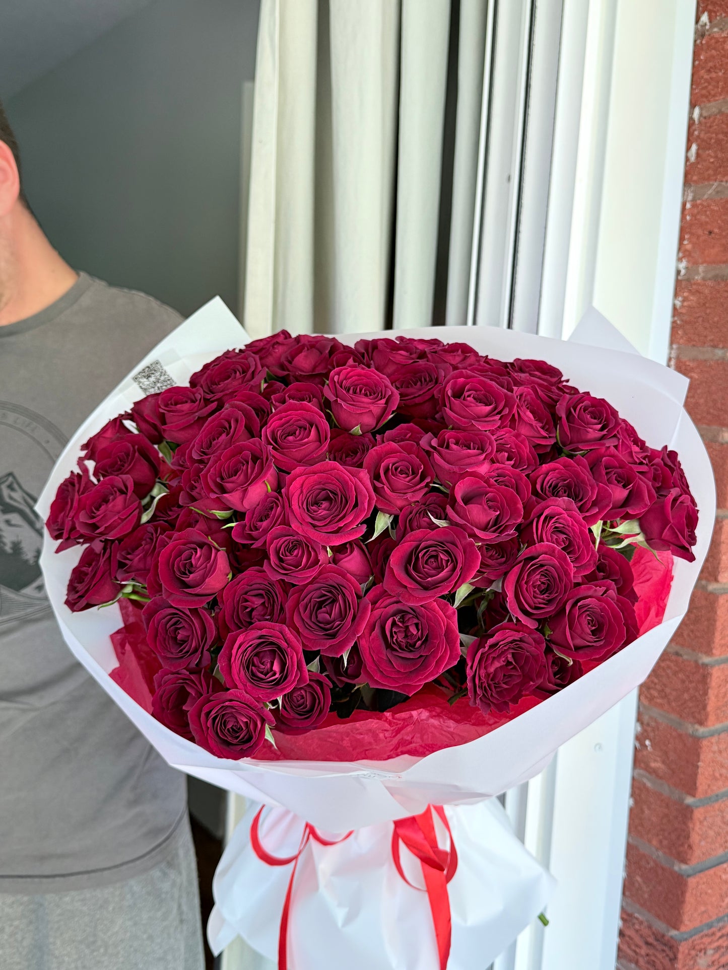 Midnight Magenta Spray Rose