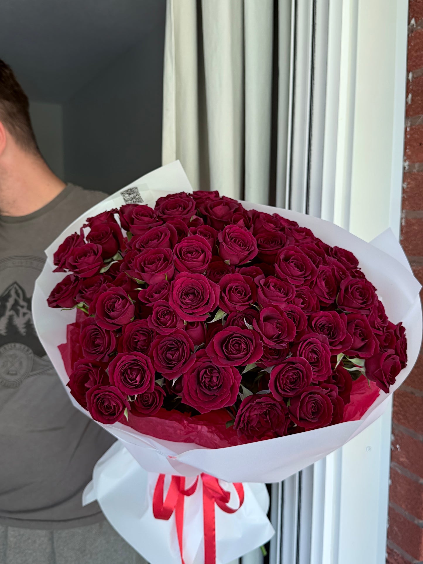 Midnight Magenta Spray Rose