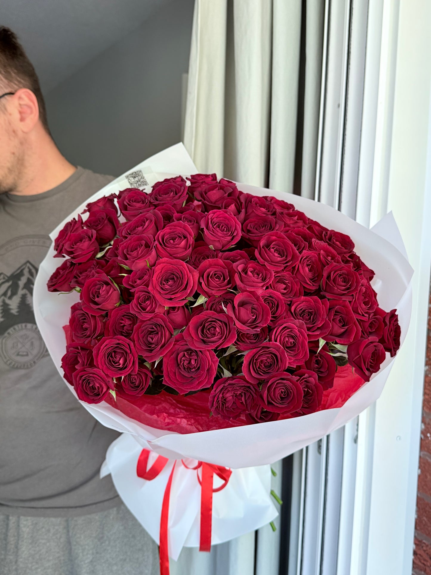 Midnight Magenta Spray Rose