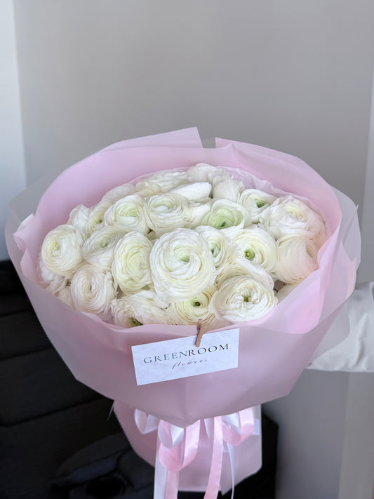 White Ranunculus Bouquet