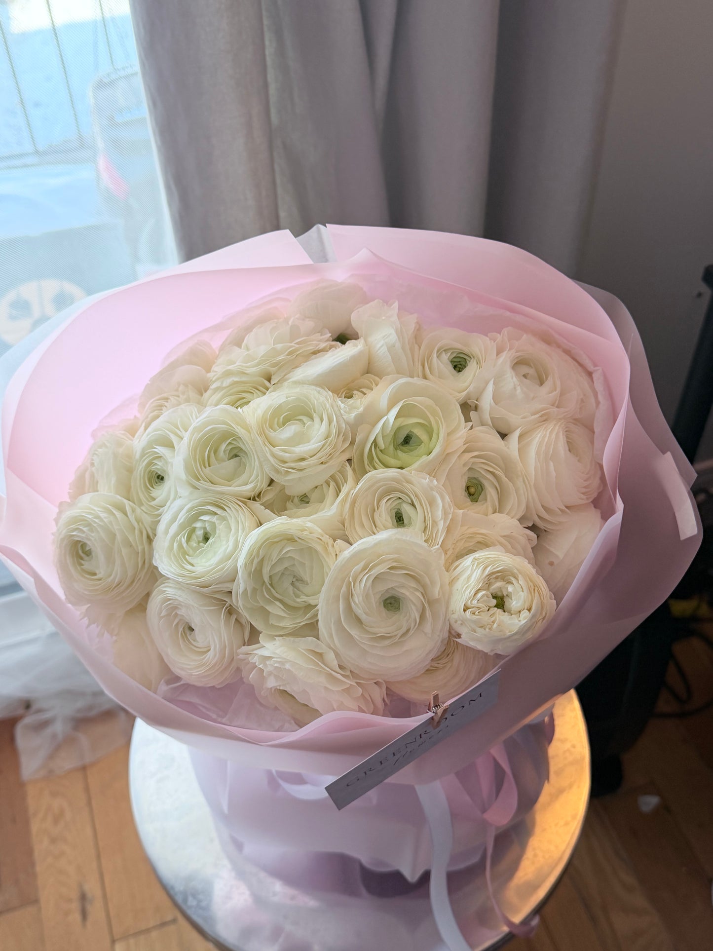 White Ranunculus Bouquet