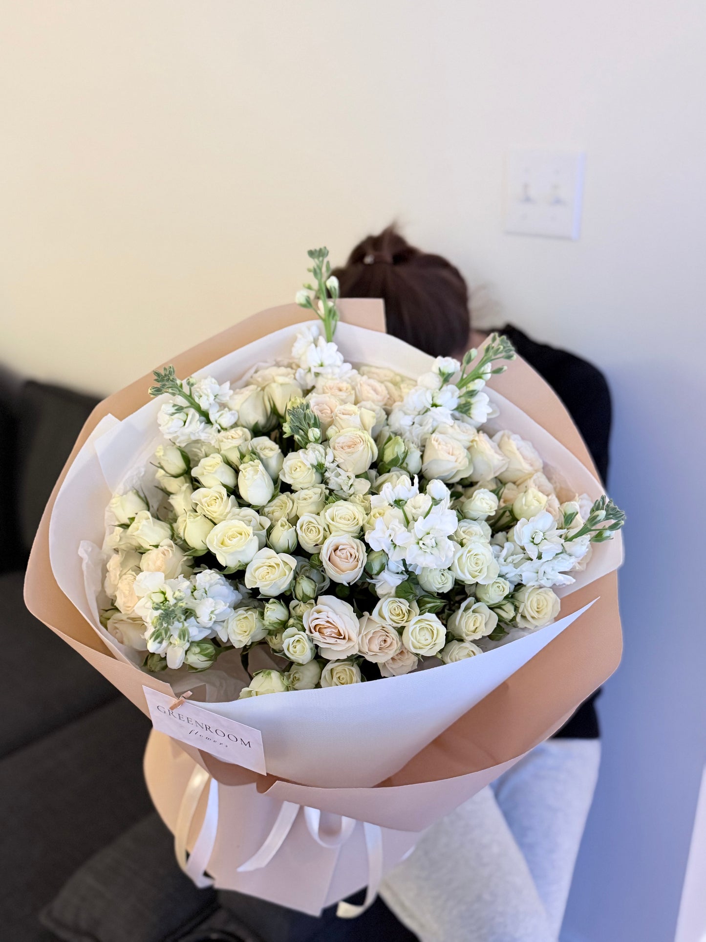 White Spray Rose Bouquet