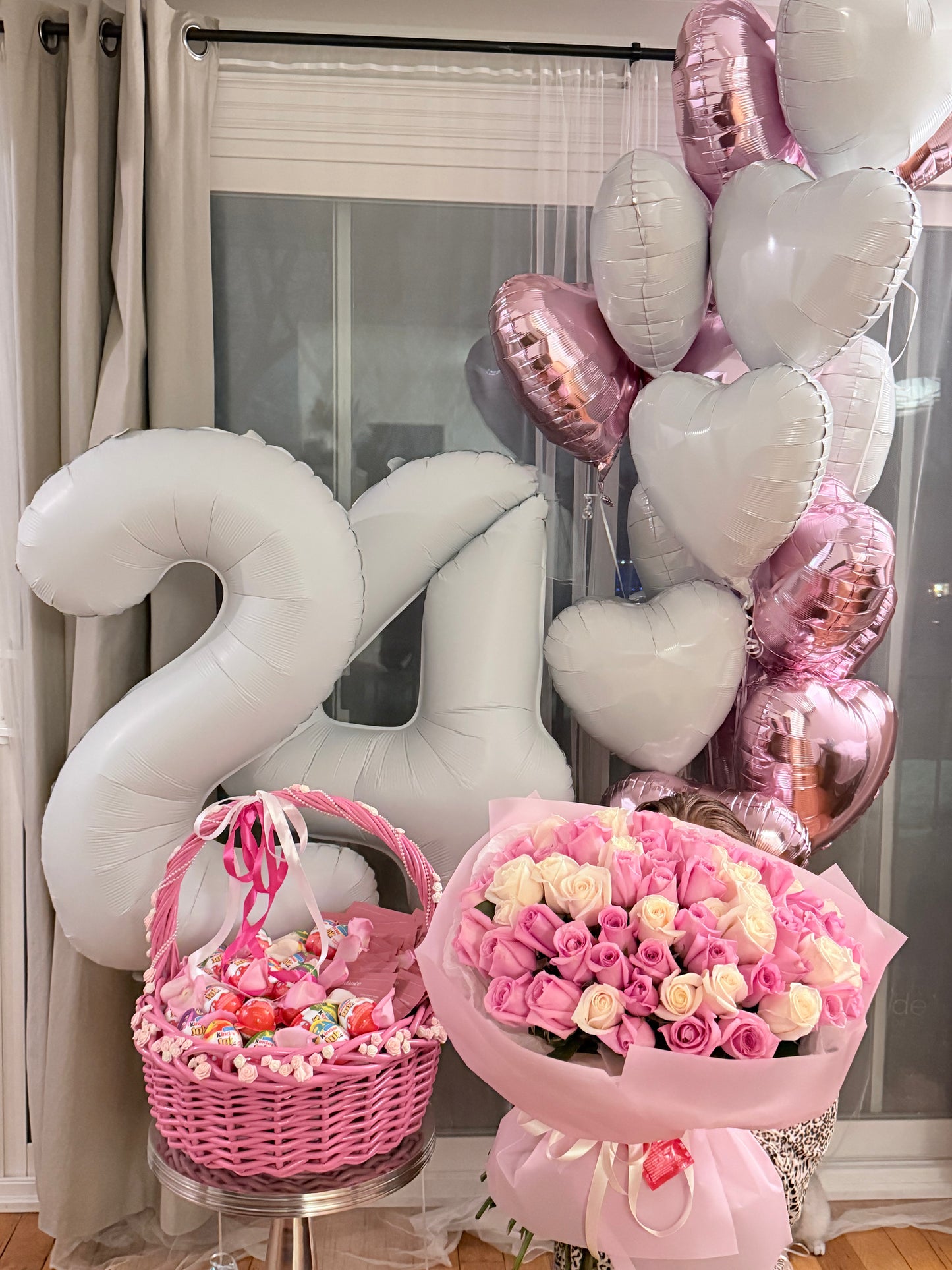 Custom Birthday Flower Set