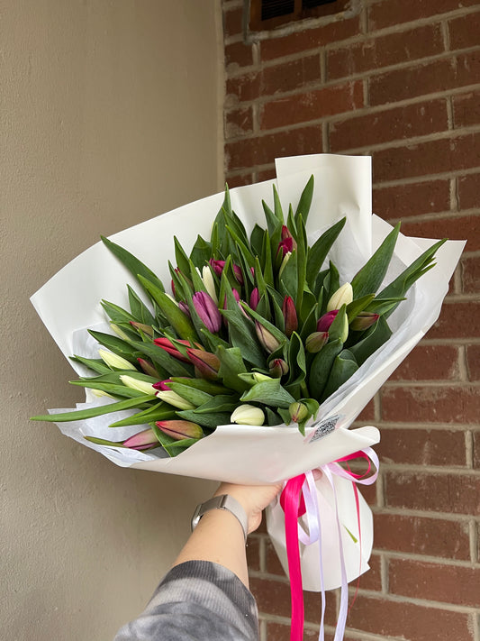 Mixed Tulip Bouquet